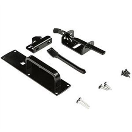 National Hardware National Manufacturing & Spectrum Brands HHI 257814 Gate Thumb Latch; Black 257814